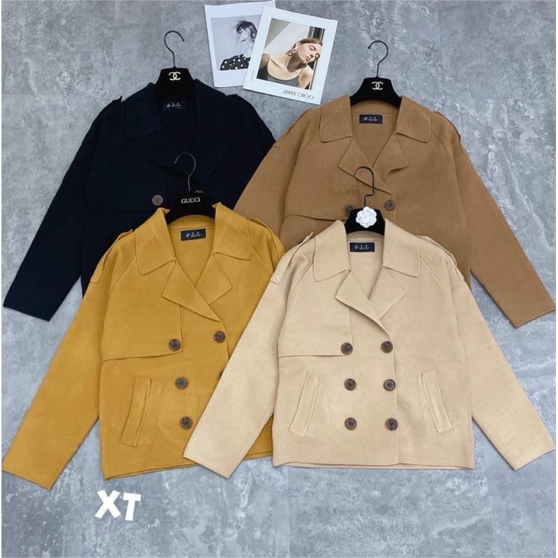 [Mã WARUN27 giảm 12k đơn 99k] Áo dạ len cổ vest mẫu mới siê | BigBuy360 - bigbuy360.vn