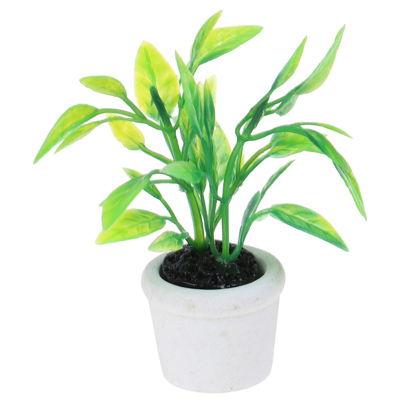 Cây Giả Trang Trí Nhà Búp Bê Tỉ Lệ 1: 1