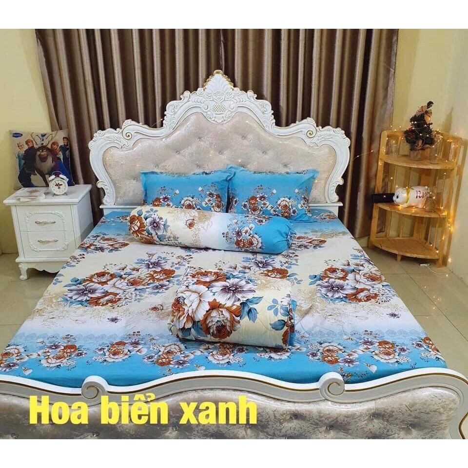 [FREESHIP] SET BỘ 5 MÓN COTTON POLY-CHĂN DRAP GỐI