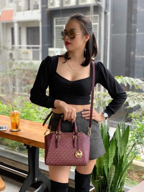 Túi michael kors ciara chính hãng sale