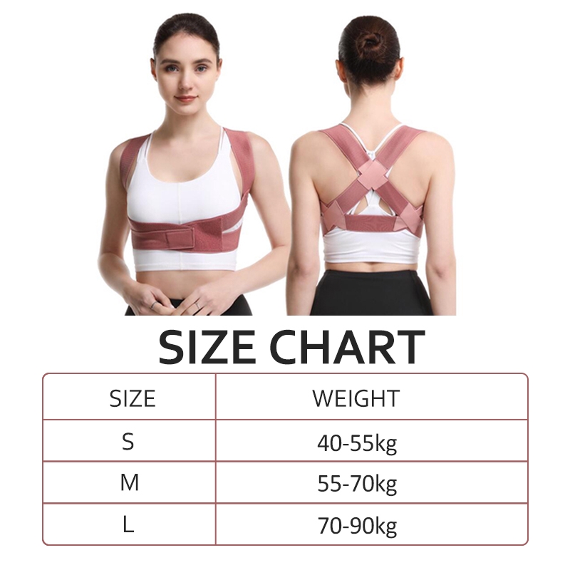 Junlaikang Đai Đeo Điều Chỉnh Tư Thế Lưng Và Vai Cho Người Lớn