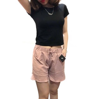 Quần sooc nữ chất đũi voan siêu mát