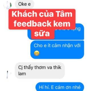 Bộ 2 kem sữa dinh dưỡng