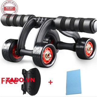 Con lăn kéo đẩy tập cơ bụng 4 bánh trong phòng gym GD840