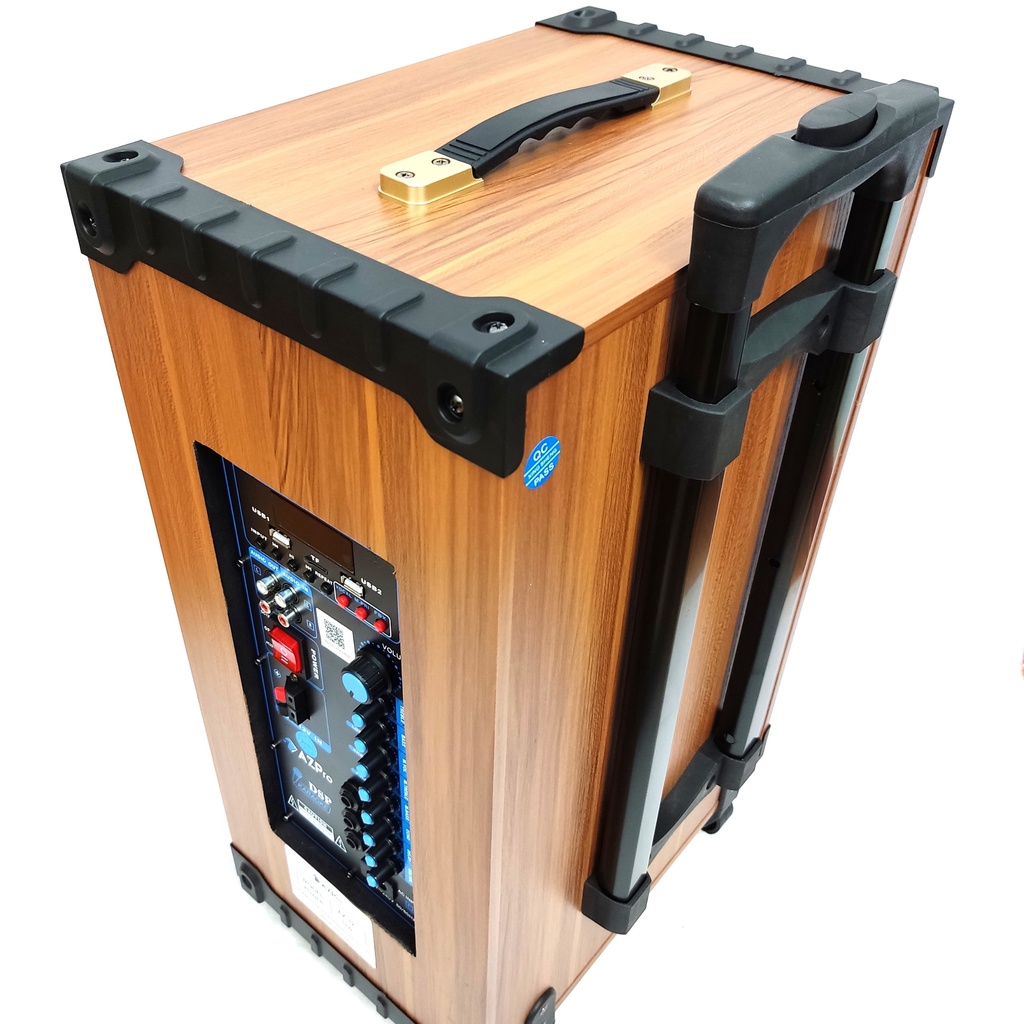 Loa kéo chính hãng AZPRO, Az 12 bass 30, công suất mạnh mẽ,thùng gỗ cao cấp, tặng 2 mic không dây Karaoke cực hay