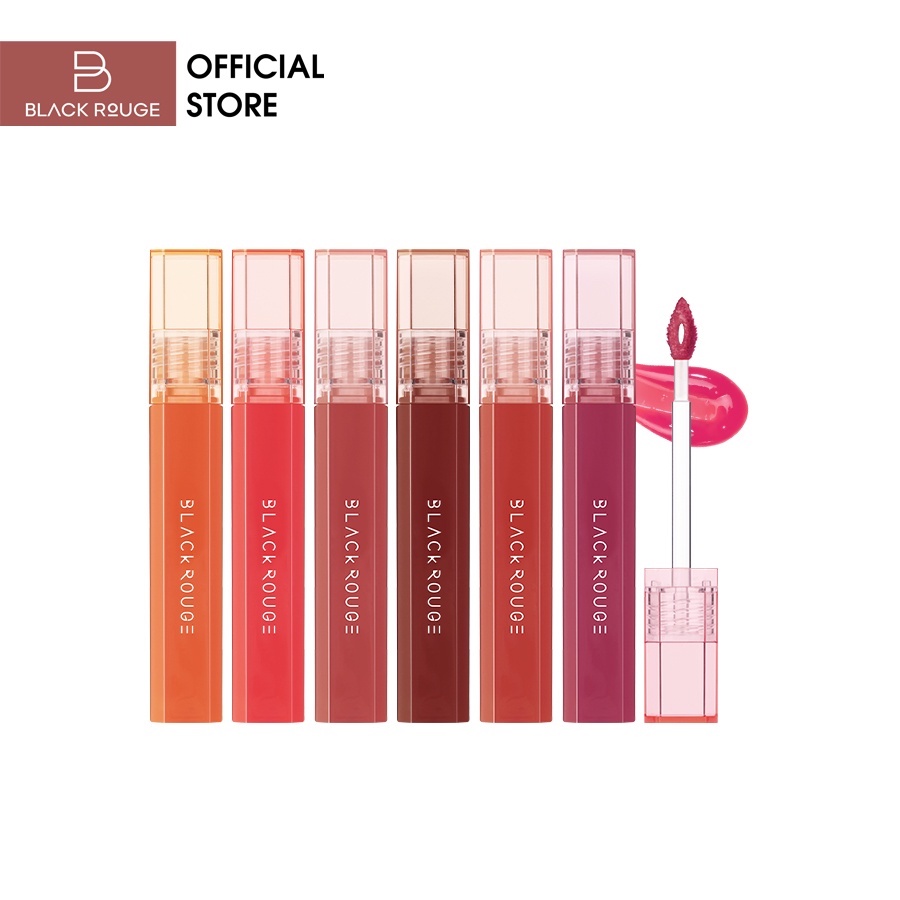 Son bóng có màu Black Rouge Half N Half Water Glow Ver 2 31.2gr
