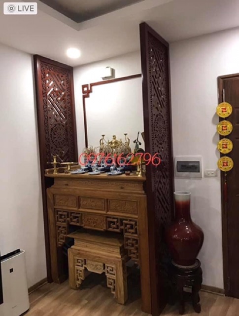 Vách Ngăn Phòng Thờ CNC