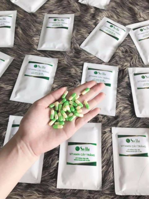 Gói 10 Viên Vitamin Cấy Trắng Sa Thị
