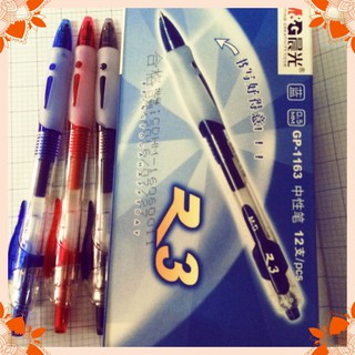 Bút gel bấm M&G 1163 loại 1