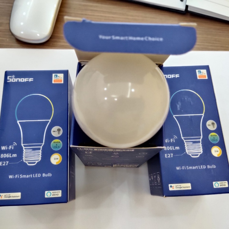 Bóng Đèn LED Thông Minh Sonoff Wi-Fi B02-B-A60 9W E27 Cool & Warm