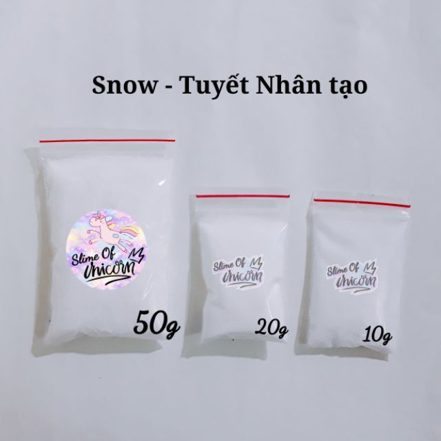 [SALE SỐC XẢ HÀNG] Snow (Tuyết nhân tạo)- 100g => 15k - Cách sử dụng dưới MÔ TẢ  Tcàng mua càng rẻ