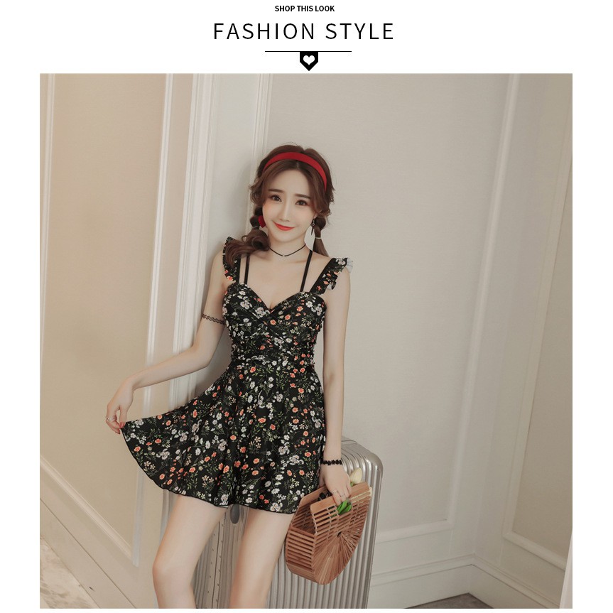 Váy bơi liền thân Thun lạnh quảng châu 1810 | BigBuy360 - bigbuy360.vn