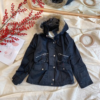 Parka lót lông hàng có sẵn