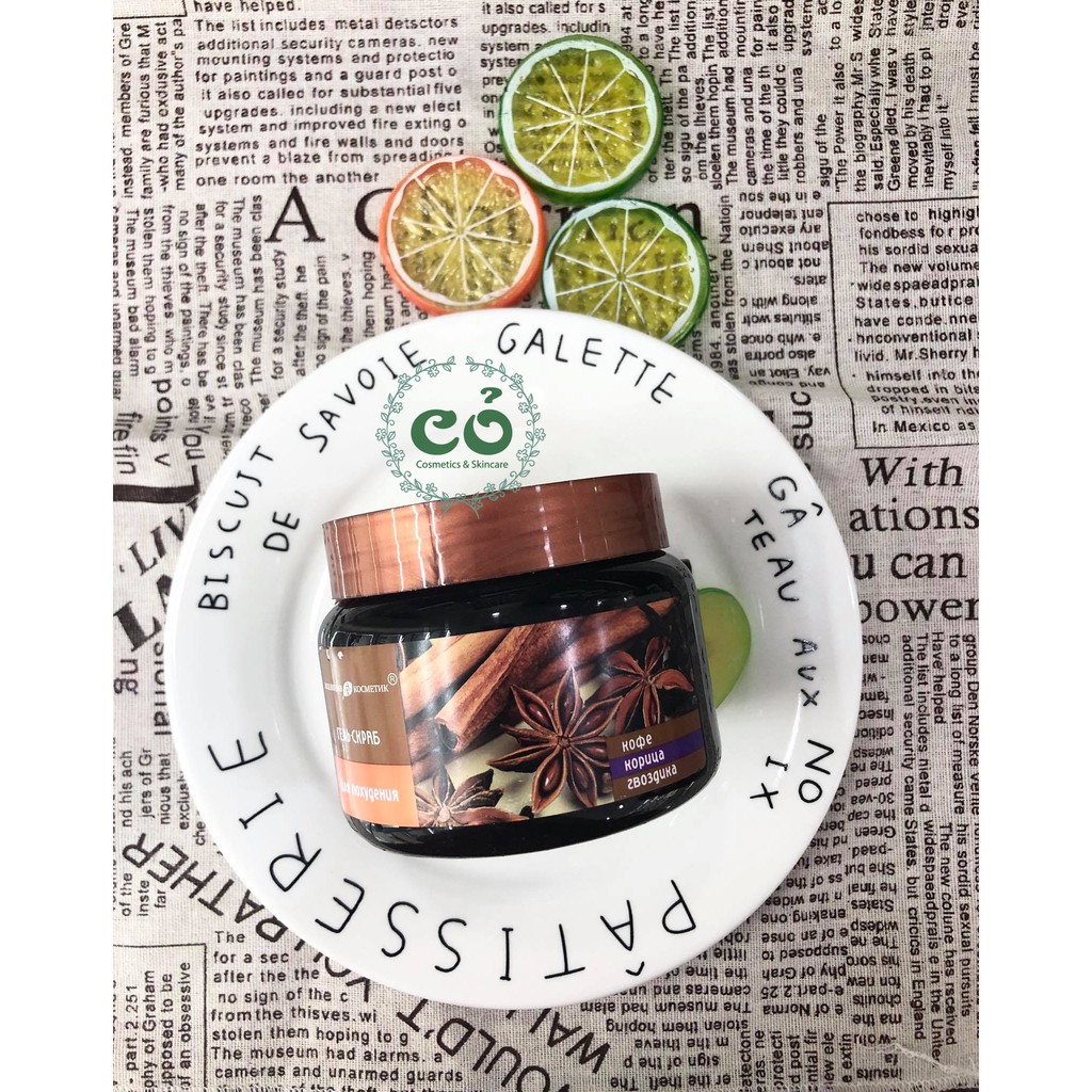 Tẩy Tế Bào Chết Toàn Thân Gel Scrub Quế Hồi Coffee Cinnamon Cloves Exclusive (380g) | BigBuy360 - bigbuy360.vn