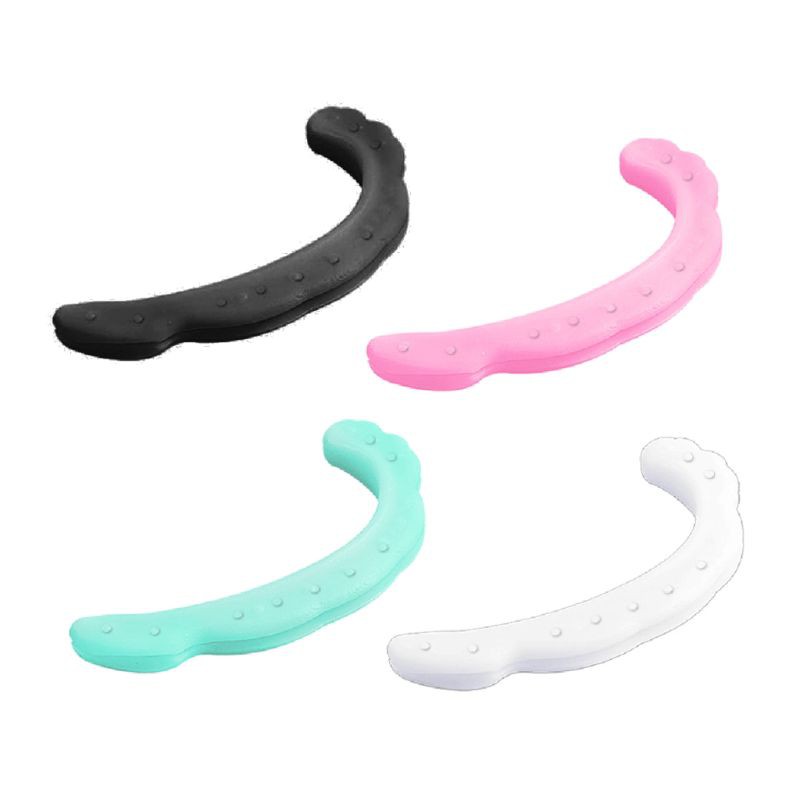 (Hàng Mới Về) Set 10 Khẩu Trang Silicone Mềm Mại Có Móc Chữ C Có Thể Điều Chỉnh Kích Thước