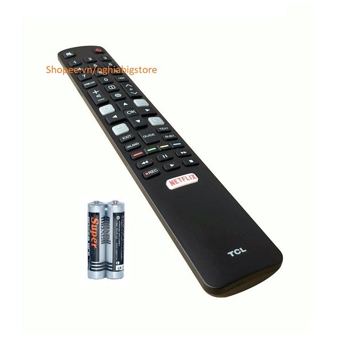 Remote Điều Khiển Cho TV LED, Smart TV, Ti Vi Thông Minh TCL - NowShip, Grab Tp.HCM