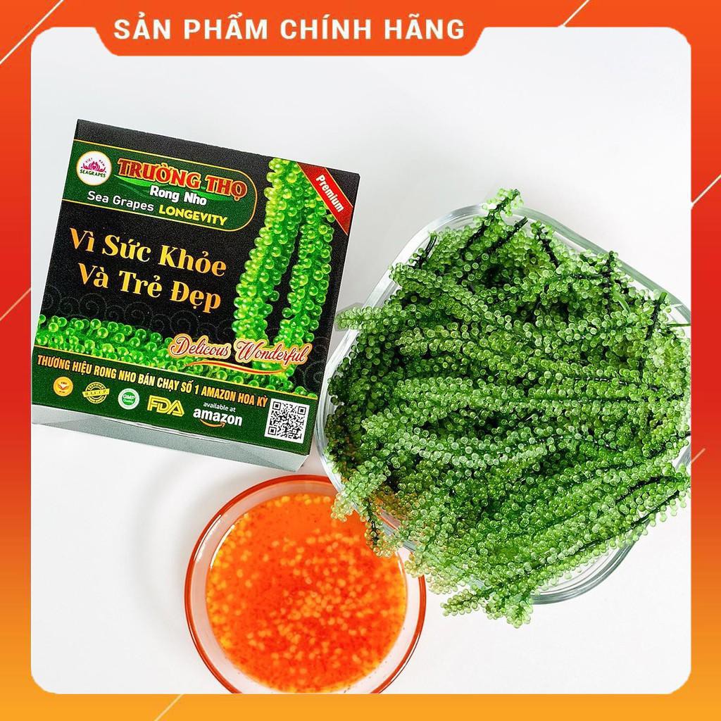 Rong Nho Trường Thọ Cao Cấp - Combo 8 Hộp 16 Gói x 20G - Thần Dược Đại Dương