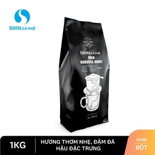 Shin cà phê - phin robusta honey cà phê truyền thống pha phin 1kg