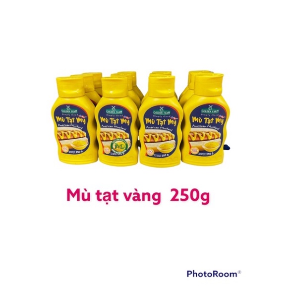 Mù tạt vàng Golden farm ăn bánh mỳ - salad- 250g