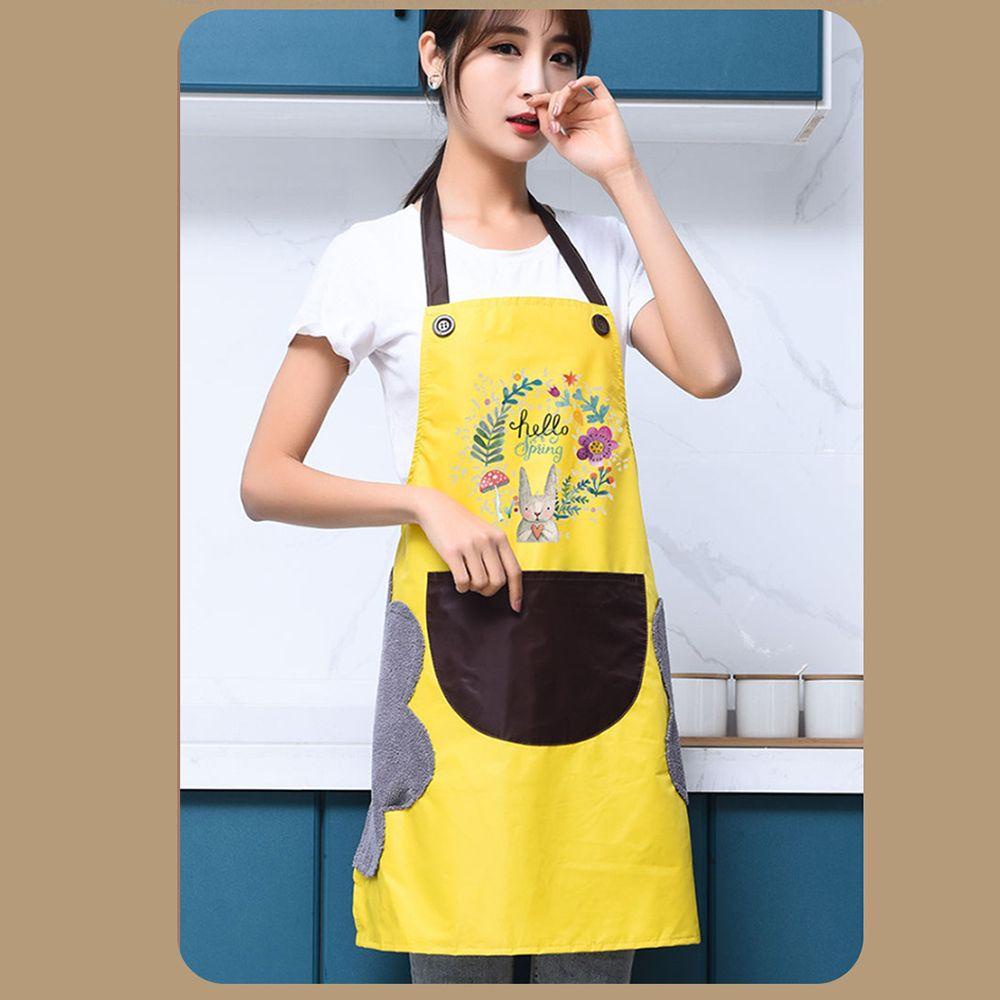 CONOPERY Tạp Dề Nấu Ăn Chống Thấm Nước / Dầu Tiện Dụng Cho Nhà Bếp