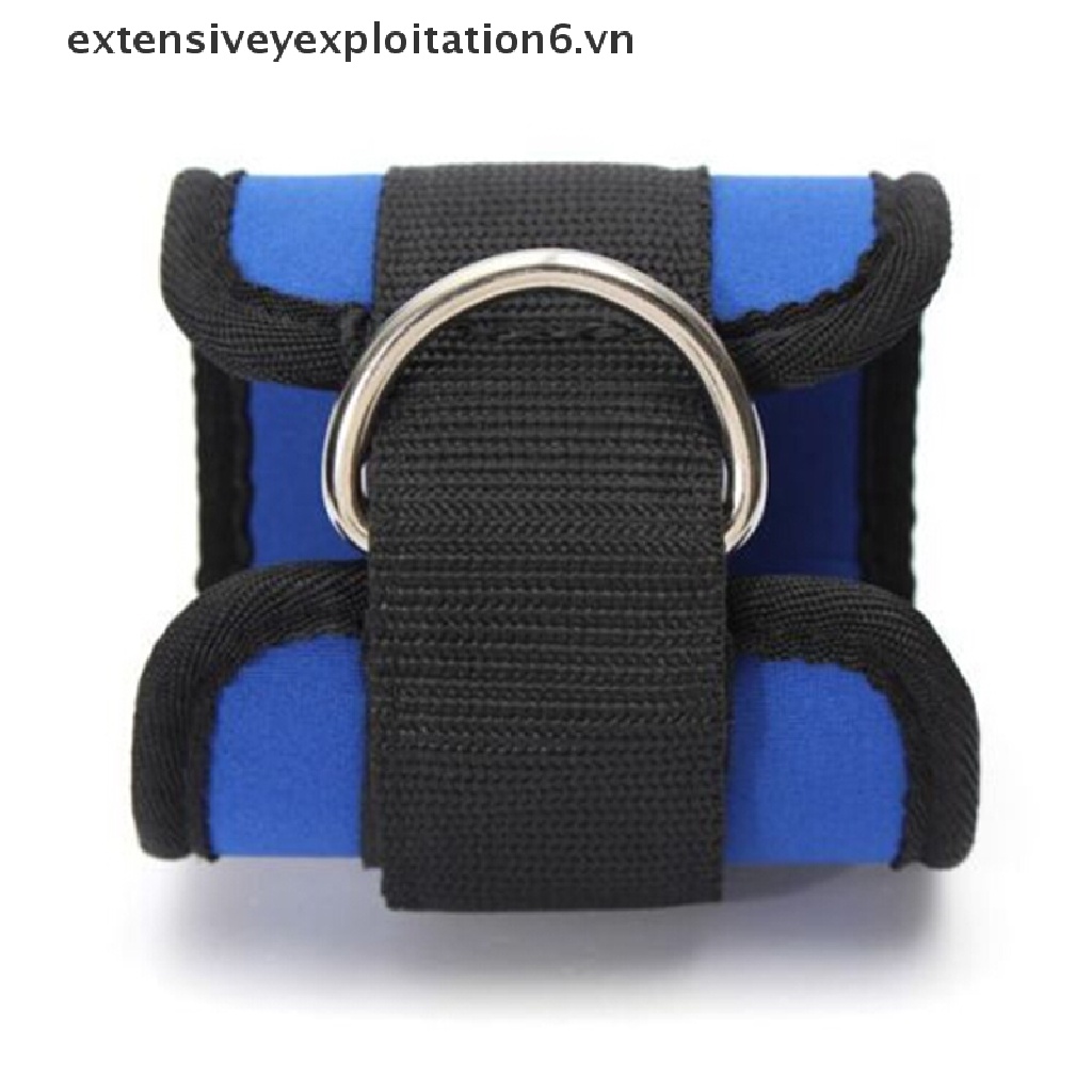 Dây Đai Đeo Mắt Cá Chân Có Khóa Chữ D Hỗ Trợ Nâng Tạ / Tập Gym E6VN / E6VN