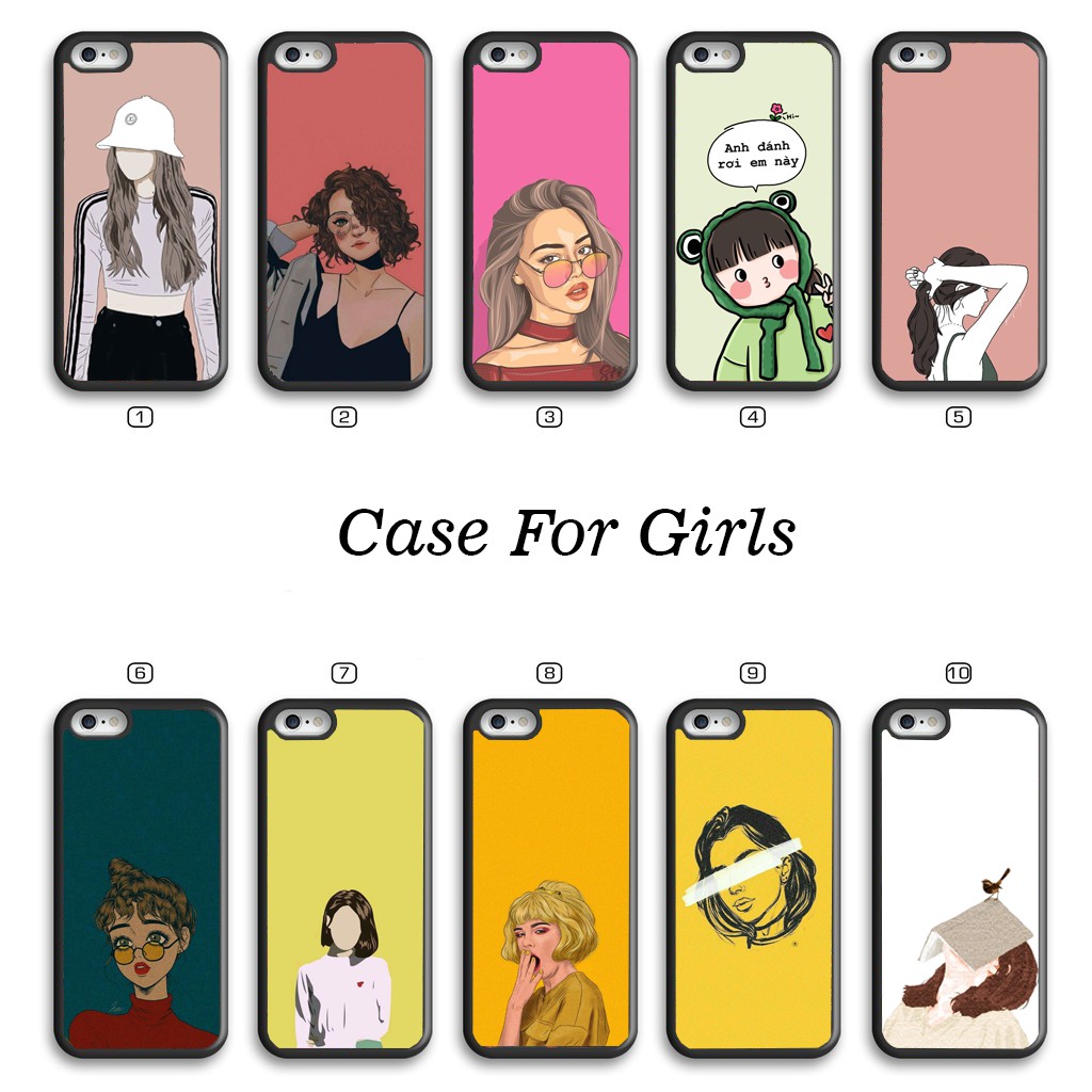 Ốp Lưng 2D For Girls [ TI STORE ]