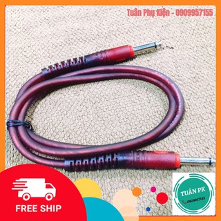 Dây tín hiệu micro 6 ly, dây Jack 6mm, dây âm thanh 6 ly, dây mono 6 ly, dây micro