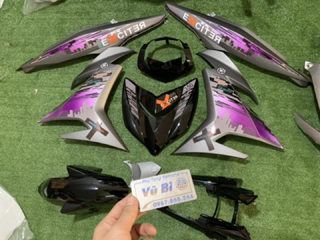 Dàn áo exciter 150 chính hãng kèm tem