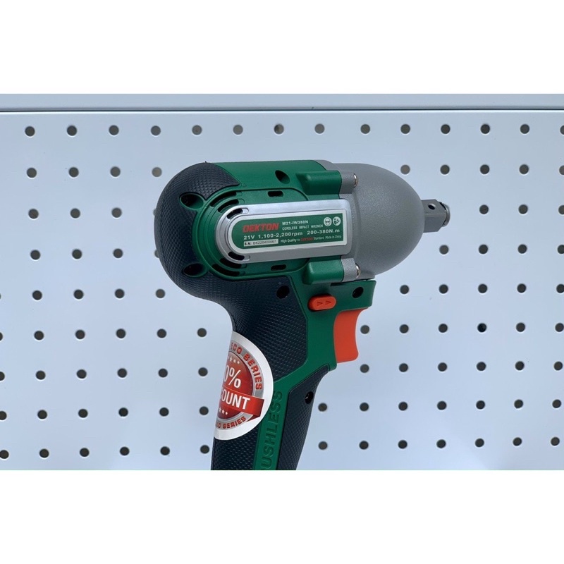 Thân Máy Siết Bulong Dekton  2IN1 Eco Series / 380Nm / M21-IW380N / Motor Brushless / Chân Pin Phổ Thông Makita