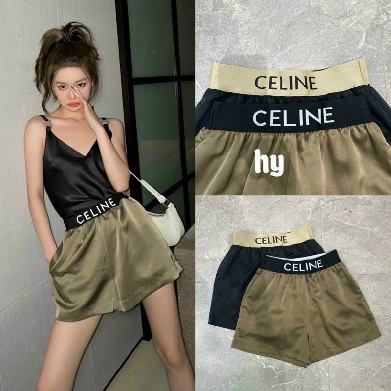 combo 2 quần short cạp chữ celinee cho nữ