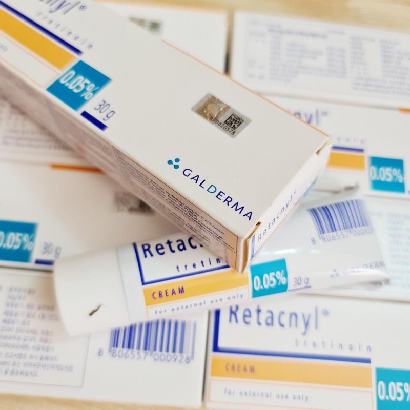 Kem Giảm Mụn Trẻ Hoá Da Retacnyl Tretinoin 0.025 Và 0.05
