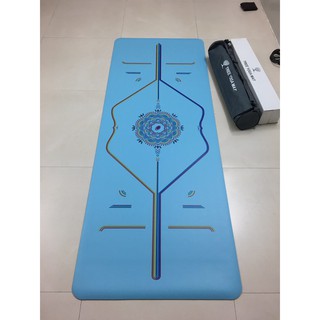 Thảm tập yoga cao su cao cấp  Tree Yoga cầu vồng Nhập khẩu Đài Loan  Kèm túi + hộp chính hãng