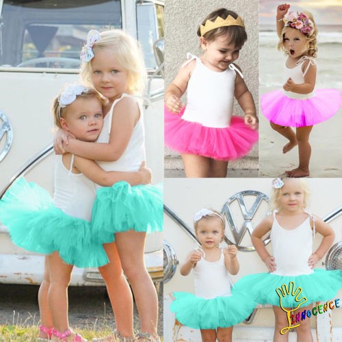 ❤XZQ-Cute Newborn Baby Girls Romper Siamese Sweatshirt Tulle Skirt Dress Jumpsuit