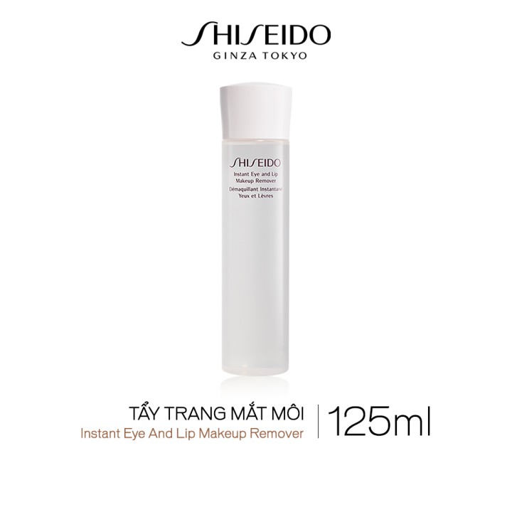 [Mã COSSHI03 giảm 10% đơn 600K] Tẩy trang mắt môi Shiseido Instant Eye And Lip Makeup Remover 125ml