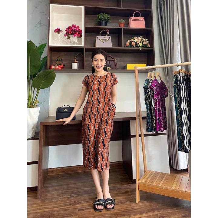 Bộ Đồ Trung Niên- Bộ thun lạnh đẹp trung niên mặc nhà