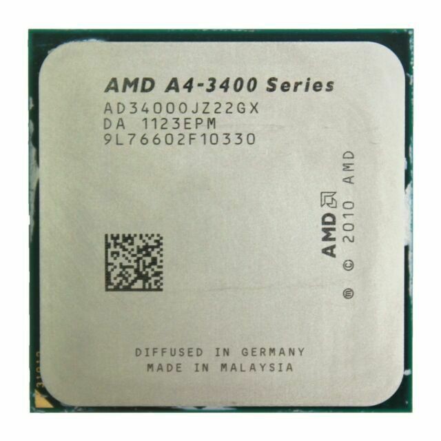 CPU AMD A4 3400 (2.70GHz, 2 Cores 2 Threads, FM1) | BigBuy360 - bigbuy360.vn