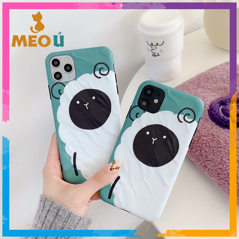 Ốp iPhone Cừu Bông iPhone 7Plus/8Plus/X/Xs Max/11/11 Pro Max - ốp iphone