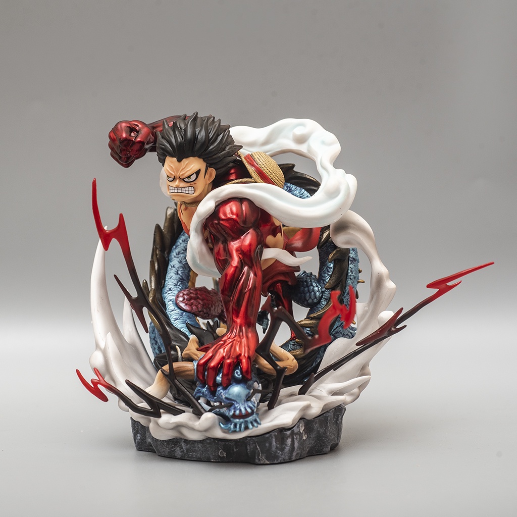 Mô hình One Piece Luffy Gear 4 battle tứ hoàng Kaido dạng rồng  - Mô hình trang trí One Piece Haki Shop