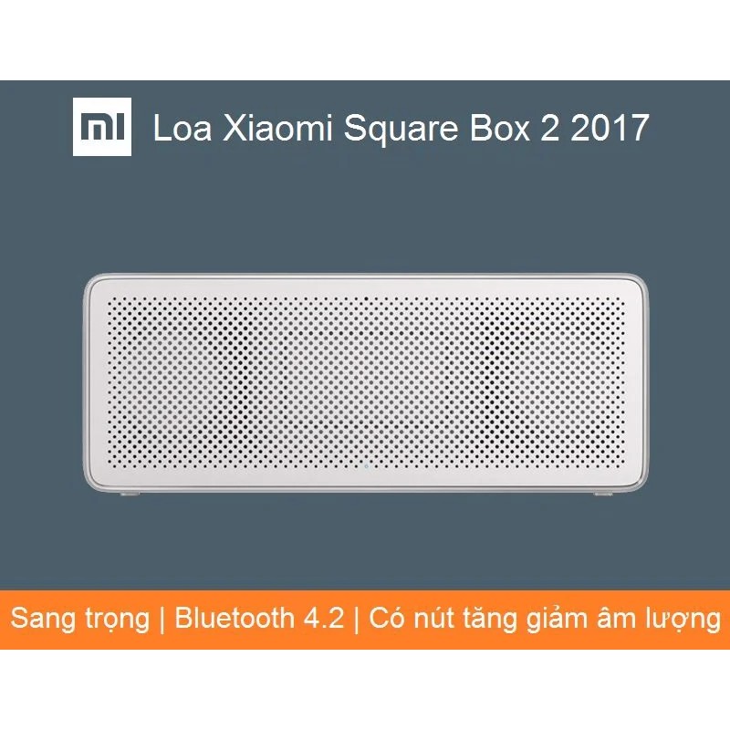 Loa Mi Bluetooth Xiaomi Square Box chỉ:  QUỐC TẾ - Bảo Hành 3 Tháng ,Kích thước nhỏ, âm thanh to