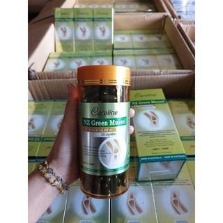 (FREE SHIP – Hàng chính hãng Úc) Hỗ trợ điều trị xương khớp cao cấp vẹm Careline NZ Green Mussel 180 viên