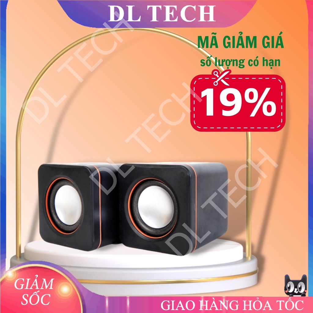 Loa máy tính mini xúc xắc cho laptop , điện thoại , máy nghe nhạc E01A DL TECH