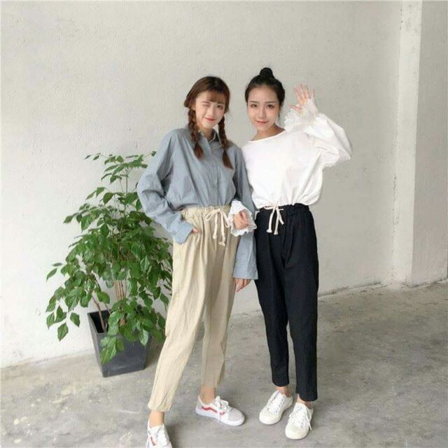 [Freeship]🎈Quần kaki dáng baggy suông đủ 2 màu siêu đẹp ,nam nữ mặc đẹp | BigBuy360 - bigbuy360.vn