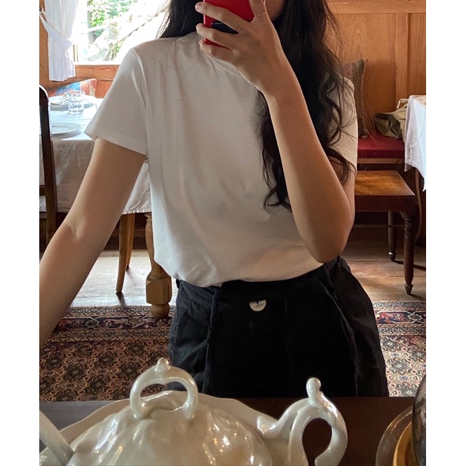 DE PLAGE - ÁO THUN SLIM-FIT COTTON