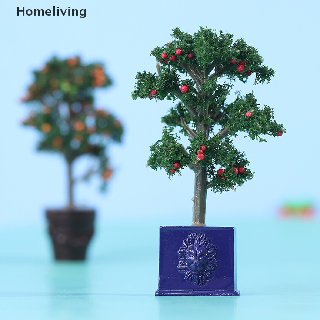 Chậu Cây Giả Trang Trí Nhà Búp Bê Tỉ Lệ 1: 12