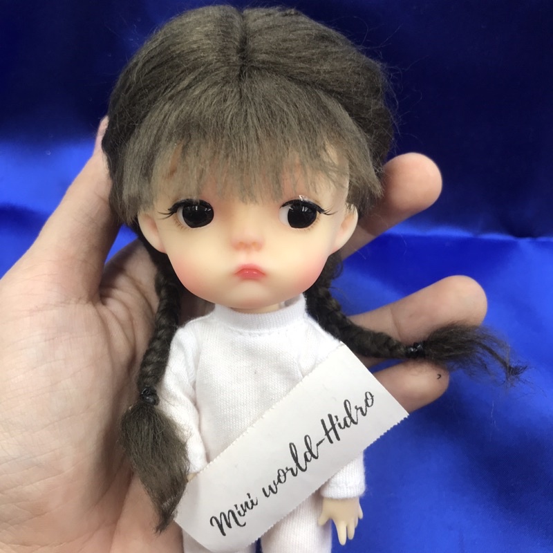 Wig Tóc giả dành cho búp bê BJD Size 1/6 mong ming meng handmade.