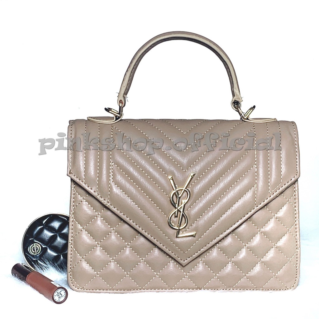 Túi xách nữ cao cấp lịch sự , Túi đeo chéo nữ dây xích bản to phối đồ cực đẹp Pink Shop TSPS29 | BigBuy360 - bigbuy360.vn