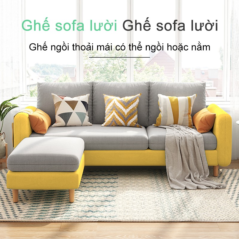 FU439 - Sofa Bắc Âu giường sofa công nghệ hiện đại căn hộ nhỏ nội thất chung cư phòng khách