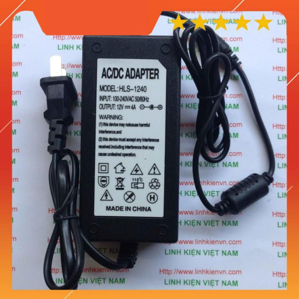 Nguồn adapter 12v 4A - KHO B(KA12H2)