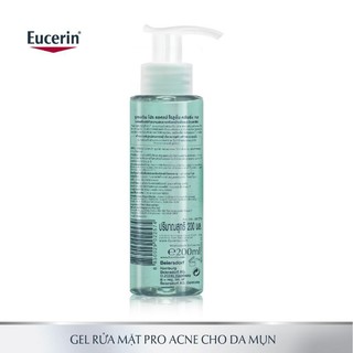 gel rửa mặt Eucerin ProAcne - Cleasing