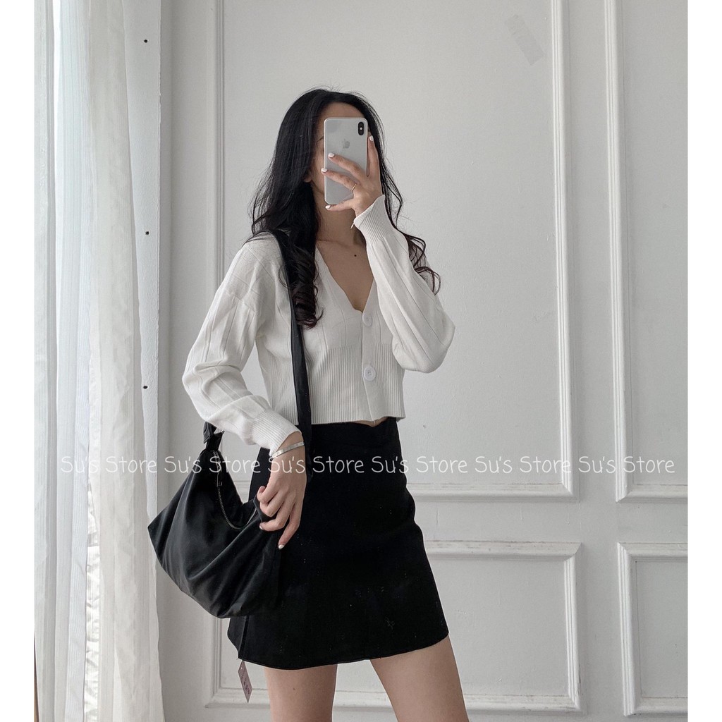 Chân váy chữ A chất dạ gân giữa CV149 SUSTORE | BigBuy360 - bigbuy360.vn